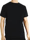 Apple Boxer Men's Short Sleeve Undershirt Black