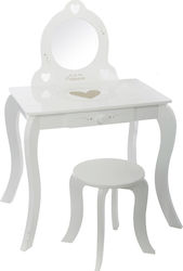 Μπουντουάρ με Σκαμπό Kids Beauty Vanity 127183