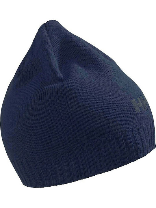 Knitted Beanie Cap Navy Blue