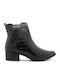 Hush Puppies Tatum Piele Botine pentru femei Negru