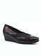 Imac Leather Women's Loafers in Burgundy Color