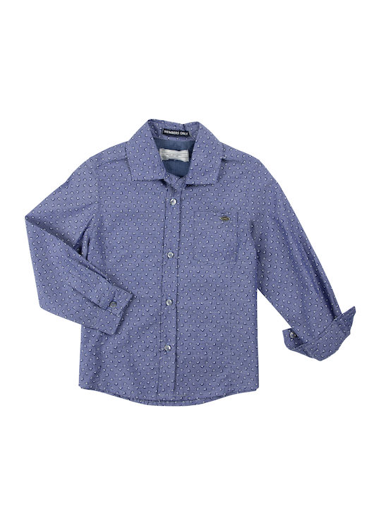 Gang Kids Polka Dot Shirt Light Blue