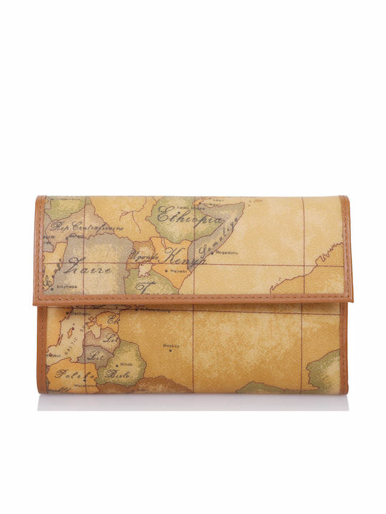 Large Women's Wallet Classic Tabac Brown