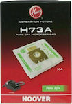 Hoover H73A Vacuum Cleaner Bags 4pcs Compatible with Hoover Vacuum Cleaners