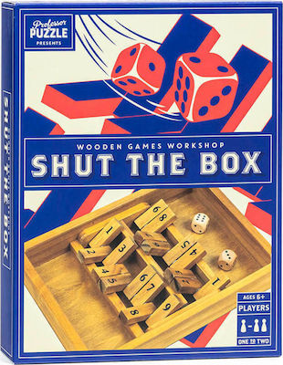 Professor Puzzle Shut the Box Metallic Riddle for 6+ Years WG-10