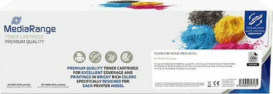 MediaRange Compatible Toner for Laser Printer HP 17A CF217A 1600 Pages Black (MRHPTCF217A)