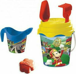 Disney KL155A Mickey Beach Bucket Set with Accessories made of Plastic