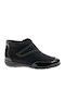 Suave Leather Women's Ankle Boots Black