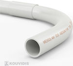 Kouvidis Medisol Winkel für elektrische Leitungen mit Durchmesser 32mm aus Kunststoff 4344132