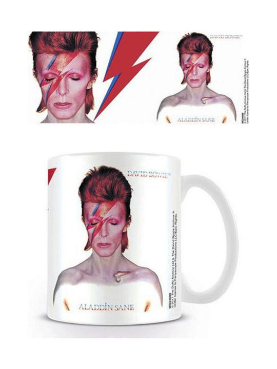 Pyramid International David Bowie - Aladdin Sane Cană Ceramică Albă 1buc