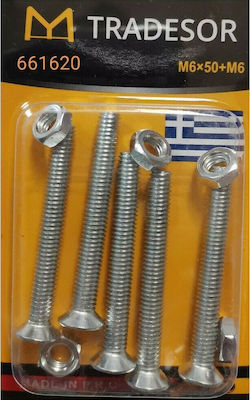 Tradesor Screw with Diameter M6 and Length 50mm