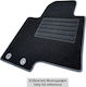 Cik Set of Front and Rear Mats 4pcs for Mini Countryman 2017+ Black