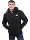 Ice Tech Herren Winter Jacke Puffer Schwarz