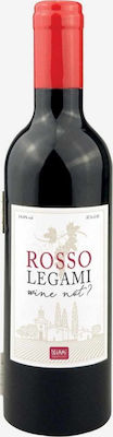 Legami Milano Σετ Αξεσουάρ Κρασιού Rosso BTL0001 3τμχ