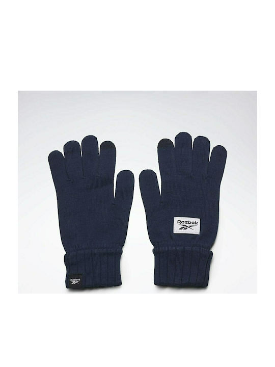 Reebok Μπλε Ανδρικά Πλεκτά Γάντια