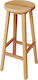 Hocker Bar Hölzernes Braun 1Stück 30x30x76cm