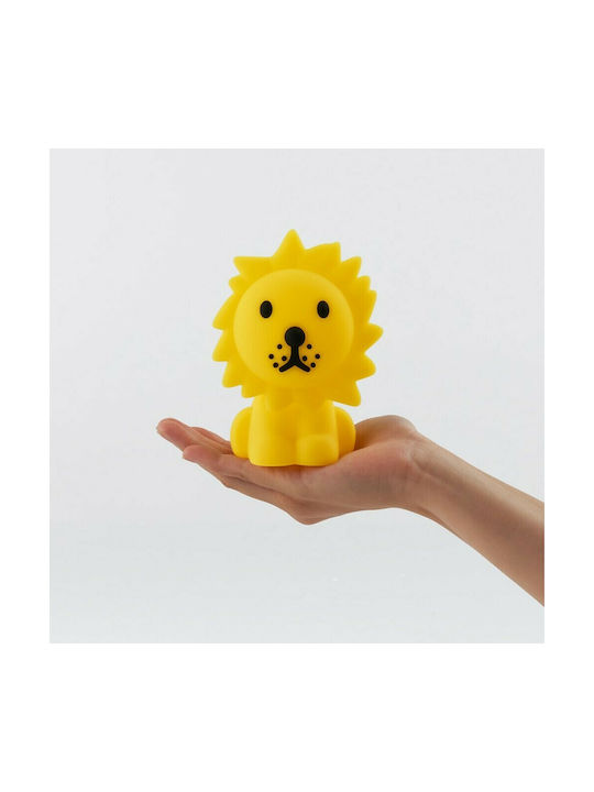 Mr Maria Led Kids Decorative Lamp Lion Yellow 9.3x8x12.6cm