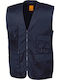 Result Safari Photographic Men's Sleeveless Jacket Navy Blue