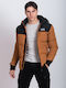 Winter Jacket Puffer Orange
