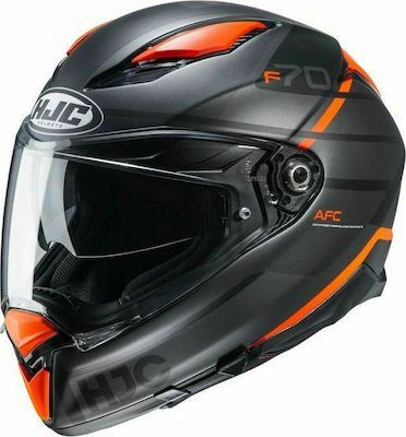 HJC F70 Tino Full Face Helmet with Pinlock and Sun Visor 1450gr MC7