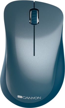 Canyon Wireless Optical Mouse With Pixart Sensor MW-11 Mouse Blue