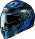 HJC I70 Reden Full Face Helmet with Pinlock and Sun Visor 1500gr MC2