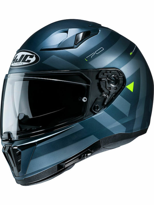 HJC I70 Watu Full Face Helmet with Pinlock and Sun Visor 1500gr MC4