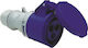 Eurolamp Female Industrial Socket Industrial Type Female Socket IP44 3x32A (220-240V) 147-16511