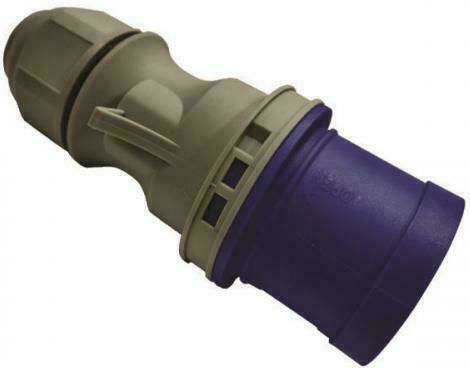 Eurolamp Male Industrial Socket Male Industrial Socket Type IP44 4x16A (380-415V) 147-16502