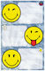 Notebook Labels Smiley 9pcs