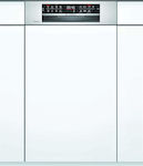 Bosch SPI6ZMS35E Εντοιχιζόμενο Πλυντήριο Πιάτων για 10 Σερβίτσια Π44.8xY81.5εκ. Λευκό