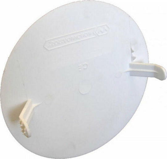 Eurolamp Electrical Box Cover Cap with Ears 110mm 151-21021