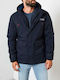 Petrol Industries Men's Winter Jacket Windproof Navy Blue