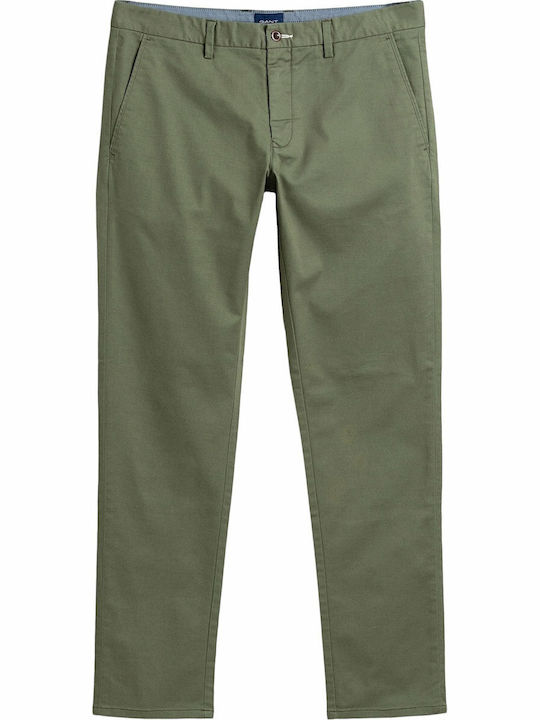 Gant Tech Prep Slim Trousers Chino Elastic in S...