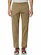 Napapijri Moto Men's Trousers in Slim Fit Brown