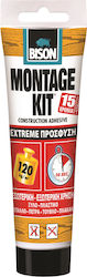 Bison Montage Kit Πάστα Μονταζόκολλας 175gr
