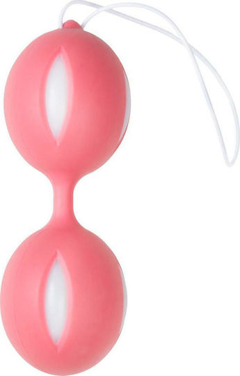 Easytoys Geisha Collection Wiggle Duo Kegel Ball Κολπικές Μπάλες Ροζ