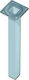 Element-System H400 Aluminum Furniture Leg Suitable for Table / Coffee Table 2.5x2.5x40cm Silver