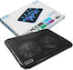 N130 Cooling Pad for Laptop up to 15.7" with 2 Fans and Lighting