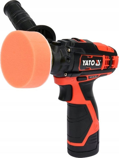 Yato YT-82903 Περιστροφικός Αλοιφαδόρος Brushless 12V 1x2Ah με Ταχύτητα 800-8300rpm & Ρύθμιση Στροφών