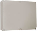 Eurolamp Elektroinstallationsdose für Außenmontage Verzweigung Wasserdicht IP66 (460x380x120mm) in Gray Farbe 151-31544