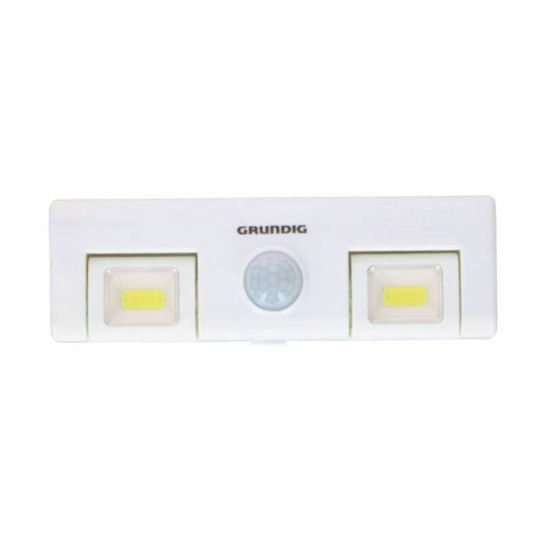Grundig LED Φωτιστικό Νυκτός με Τροφοδοσία Μπαταρίας και Φωτοκύτταρο