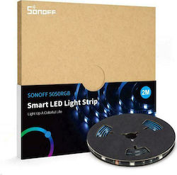 Sonoff M0802040001 L1 Smart Extension Αδιάβροχη Ταινία LED Τροφοδοσίας 12V RGB Μήκους 2m και 30 LED ανά Μέτρο Τύπου SMD5050