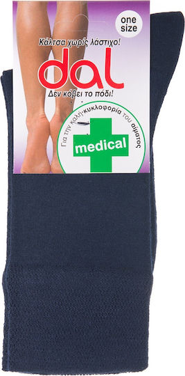 Dal Medical 1016 Κάλτσες Κάτω Γόνατος Μπλε