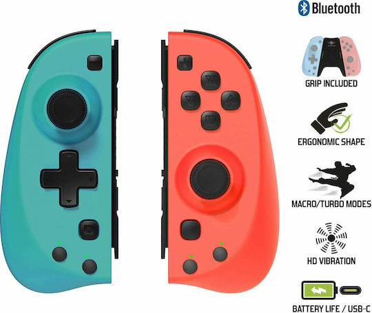 Spirit of Gamer My Joy Plus Wireless Gamepad for Switch Multicolour