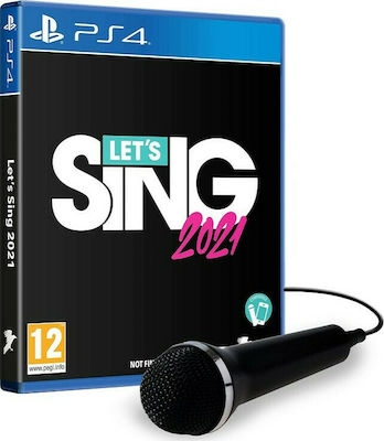 Let's Sing 2021 Single Mic Bundle Edition PS4 Game