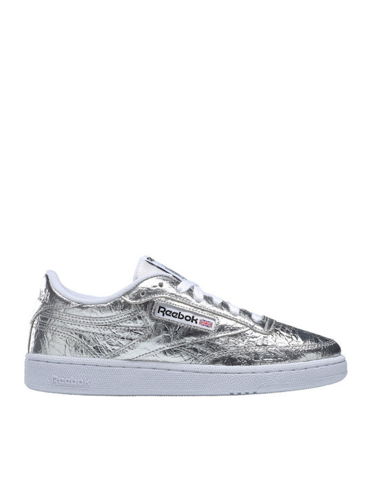 Reebok Club C Revenge Sneakers Silver Metallic / White