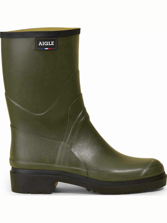 Aigle Bison 2 Khaki Rain Boots Aigle Bison 2 Khaki Rain Boots