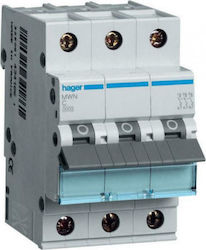 Hager Siguranță automată 40A Tripolară AC MWN340
