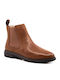 Clarks Griffin Plaza Leather Women's Chelsea Boots Tabac Brown